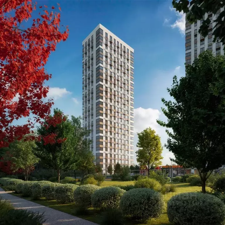 1-к кв. Московская область, Красногорск Центральная ул., 68А (44.42 м) - Фото 1