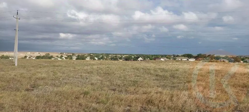 Участок в Крым, Черноморский район, Окуневское с/пос, с. ... - Фото 1