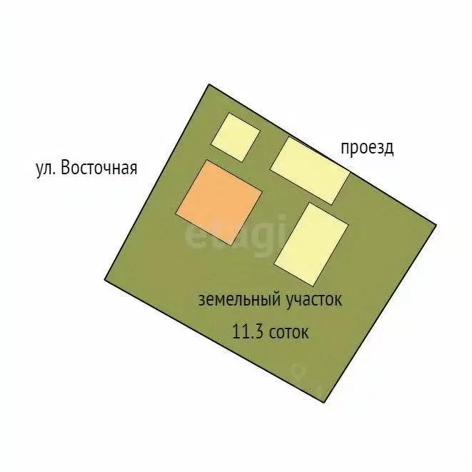 Дом в Брянская область, Жуковка Восточная ул. (118 м) - Фото 1