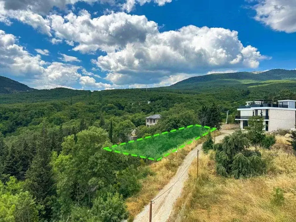 Участок в Крым, Алушта муниципальный округ, с. Виноградное  (7.0 сот.) - Фото 1