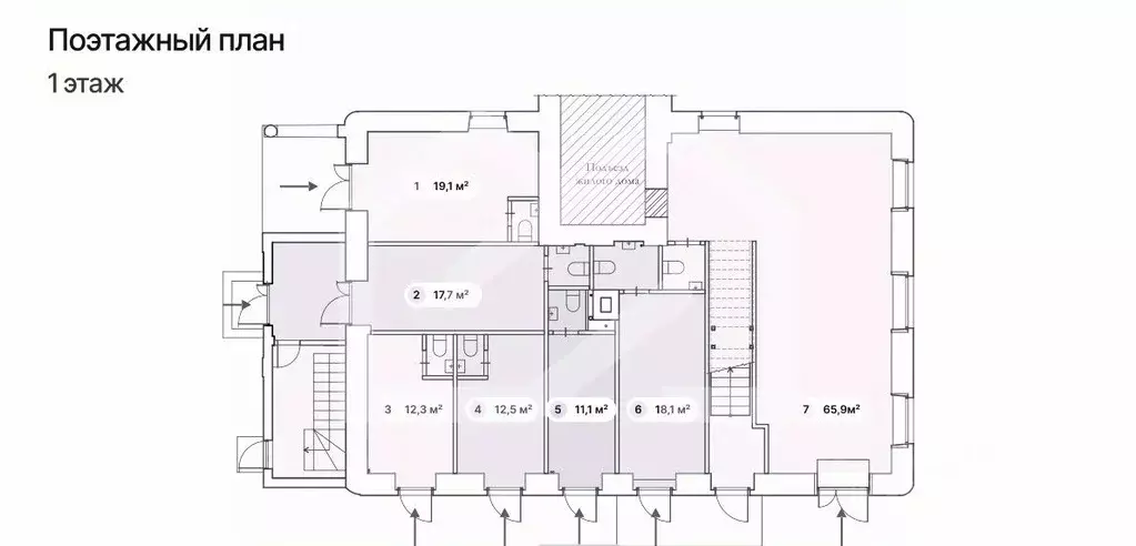 Помещение свободного назначения в Москва Бауманская ул., 33/2С3 (18 м) - Фото 2