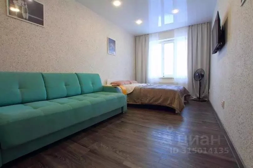 1-к кв. Татарстан, Казань ул. Аметьевская магистраль, 16к1 (40.0 м) - Фото 1