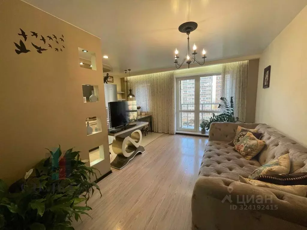 3-к кв. Иркутская область, Иркутск ул. Семена Лагоды, 4/3 (78.4 м) - Фото 2