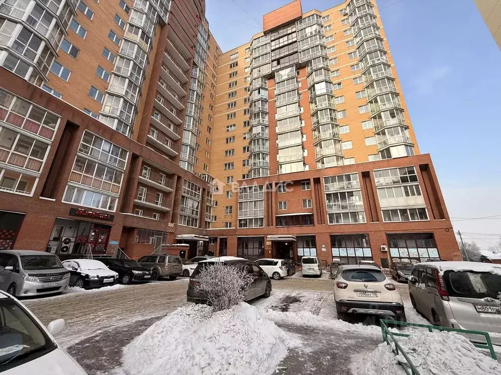 1-к кв. Иркутская область, Иркутск Мельничная ул., 2/1 (43.0 м) - Фото 1