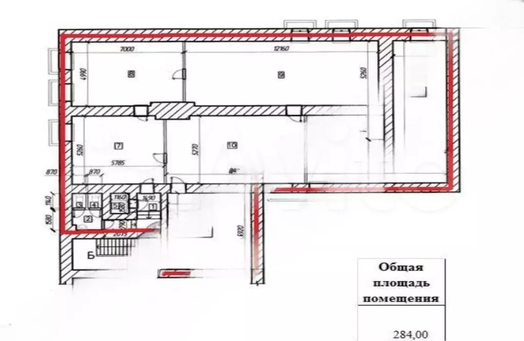 Аренда офисного помещения 284 м2 - Фото 0