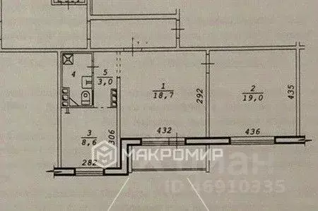 2-к кв. Новосибирская область, Новосибирск ул. В. Высоцкого, 34 (52.7 ... - Фото 1