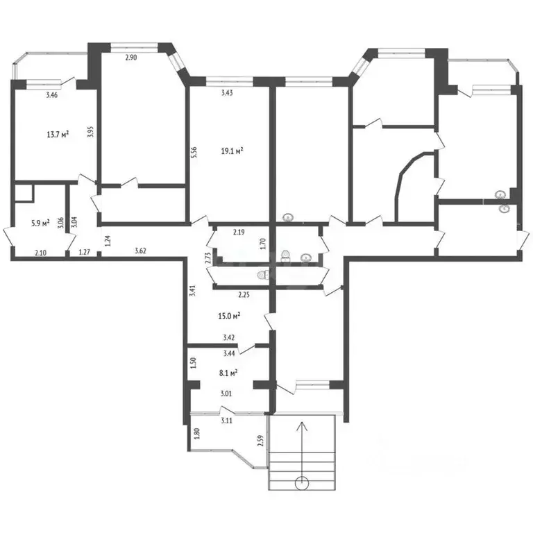 Помещение свободного назначения в Тюменская область, Тюмень Широтная ... - Фото 2