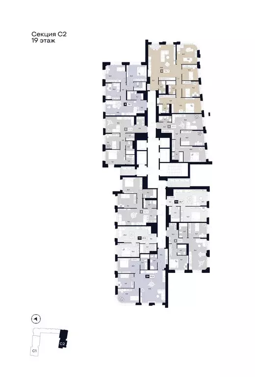 3-комнатная квартира: Москва, Лодочная улица, 27к2 (91.3 м) - Фото 1