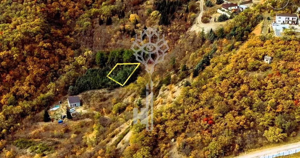 Участок в Крым, Алушта пл. Советская (8.9 сот.) - Фото 1