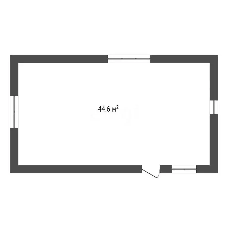 Дом в Насыпное, улица Дружбы, 22 (44.6 м) - Фото 1