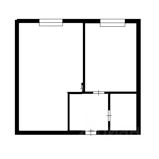 1-к кв. Башкортостан, Уфа Рижская ул., 1/4 (33.8 м) - Фото 2