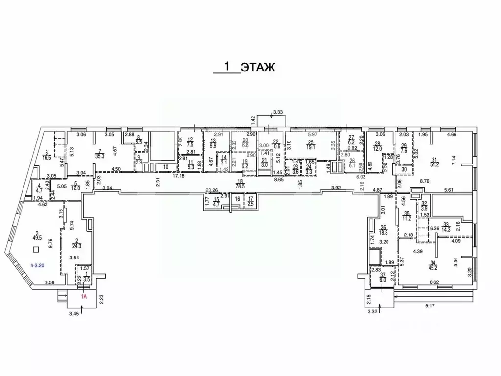 Помещение свободного назначения в Москва бул. Яна Райниса, 4К3 (505 м) - Фото 2