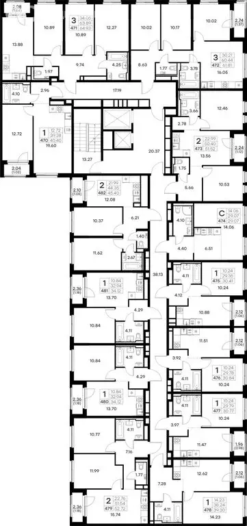 1-комнатная квартира: Владимир (30.41 м) - Фото 1