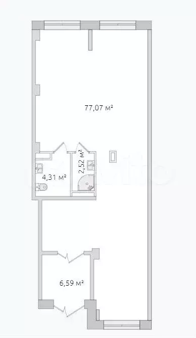 Продажа помещения свободного назначения 90 м2 - Фото 0