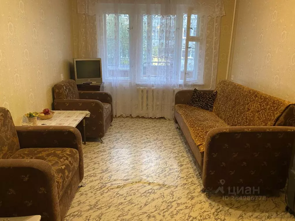 1-к кв. Владимирская область, Владимир Ново-Ямская ул., 17 (34.0 м) - Фото 1