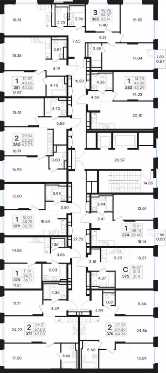 3-комнатная квартира: Нижний Новгород, Нижегородский район (85.14 м) - Фото 1