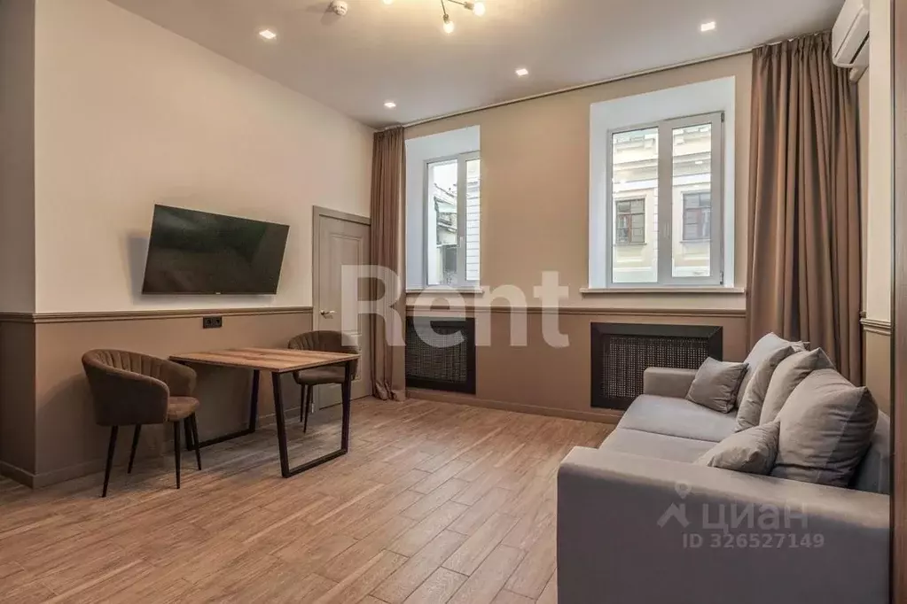 2-к кв. Москва Малый Трехсвятительский пер., 8/2С8 (35.0 м) - Фото 1