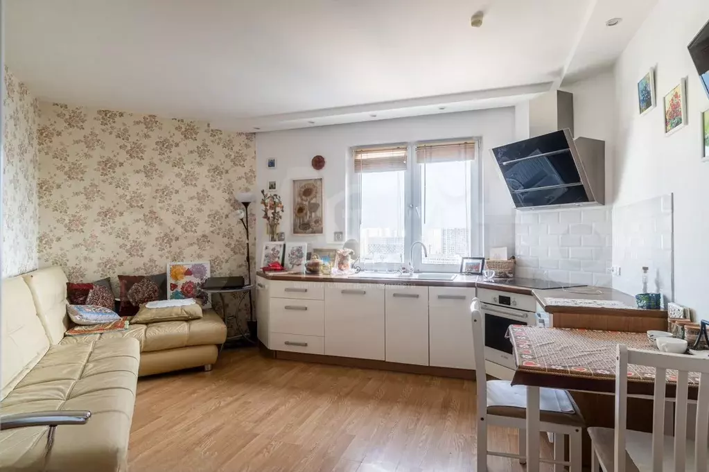 1-к. квартира, 38,9 м, 16/17 эт. - Фото 1