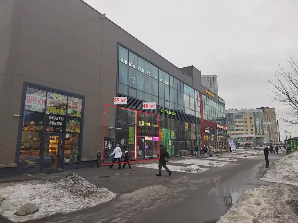 Помещение свободного назначения в Санкт-Петербург Туристская ул., 26с1 ... - Фото 2