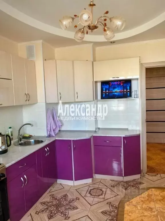 2-к кв. Санкт-Петербург пос. Парголово, ул. Федора Абрамова, 8 (60.0 ... - Фото 2