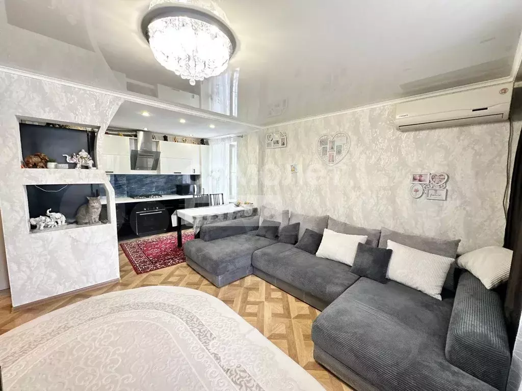 3-к. квартира, 83,4 м, 2/5 эт. - Фото 1