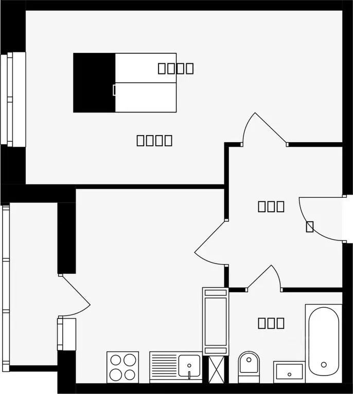 1-к кв. Московская область, Подольск Красная Горка мкр, ул. Садовая, ... - Фото 1