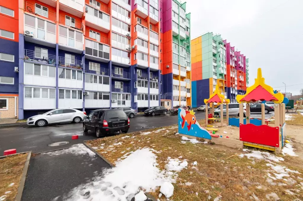 Студия Курганская область, Курган Заозерный жилрайон, 1-й мкр, ул. ... - Фото 2