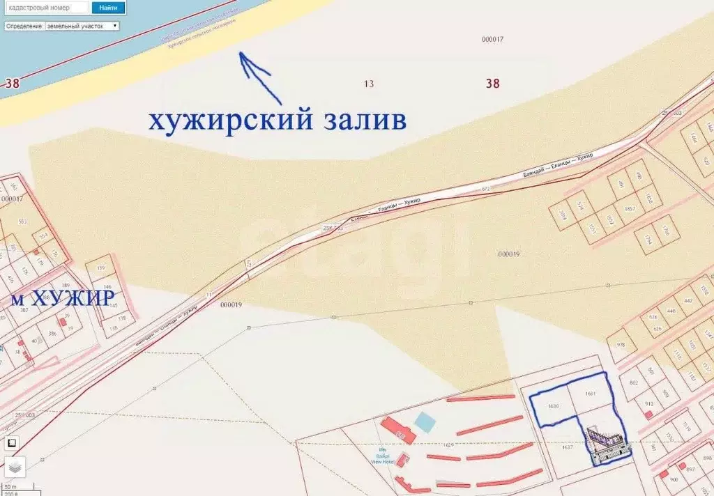 Участок в Иркутская область, Ольхонский район, пос. Хужир ул. ... - Фото 1