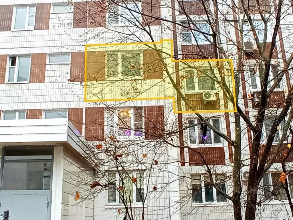 Свободной планировки кв. Москва, Москва, Зеленоград к1504 (58.2 м) - Фото 2