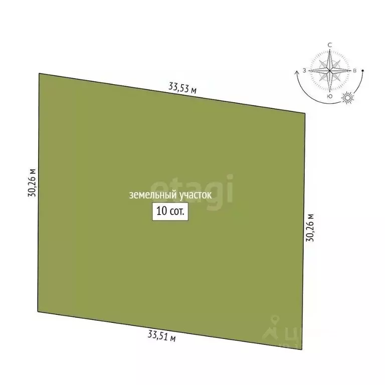 Участок в Амурская область, Благовещенский район, с. Волково  (10.0 ... - Фото 2