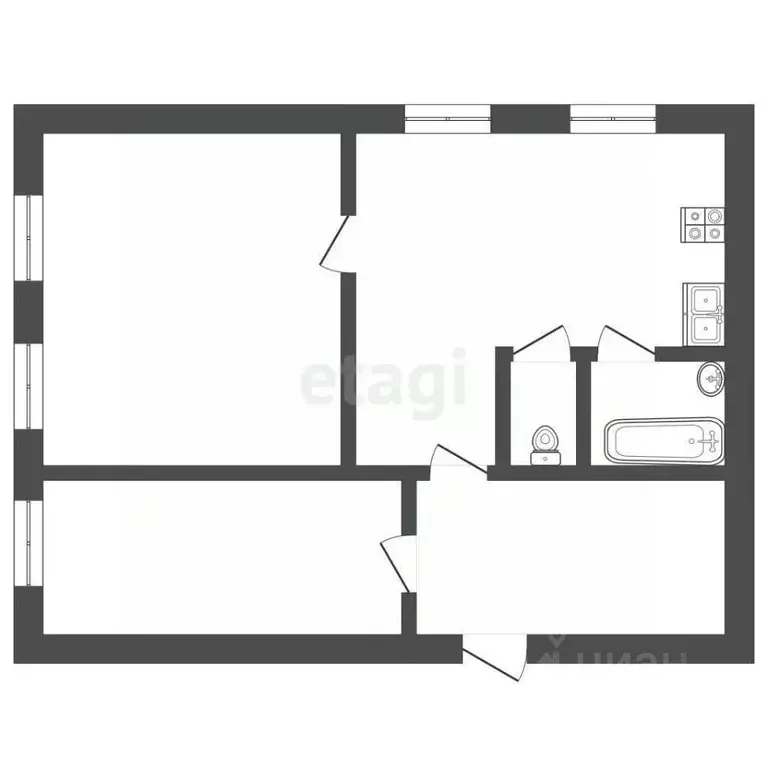 Дом в Владимирская область, Муром Овражная ул., 95А (43 м) - Фото 2