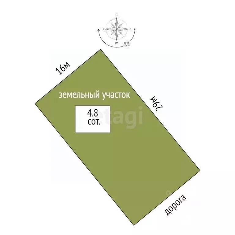 Участок в Ростовская область, Ростов-на-Дону  (4.8 сот.) - Фото 0