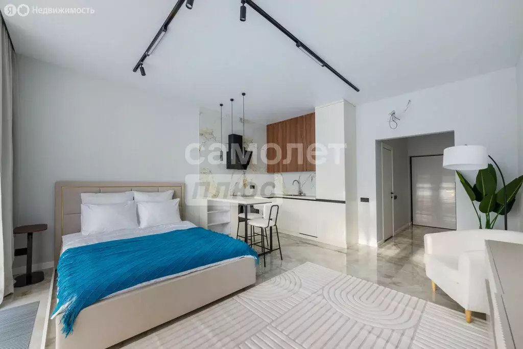 Квартира-студия: Москва, Стремянный переулок, 2 (34.4 м) - Фото 1