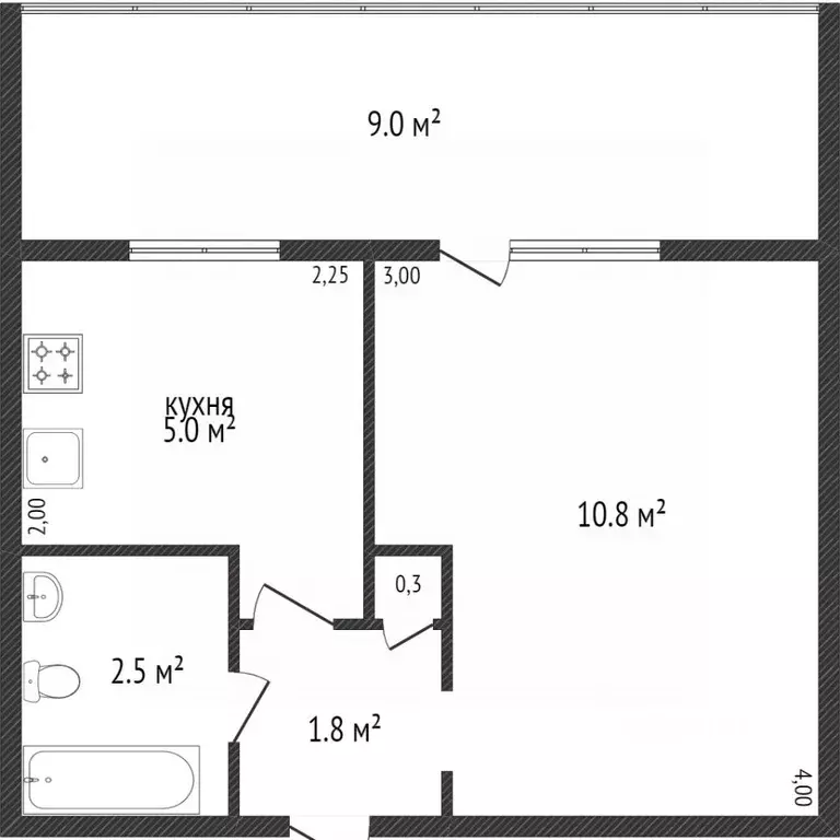 1-к кв. Хабаровский край, Комсомольск-на-Амуре Пионерская ул., 63 ... - Фото 2