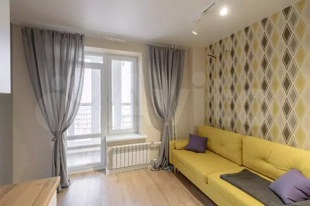 2-к. квартира, 38 м, 7/25 эт. - Фото 1