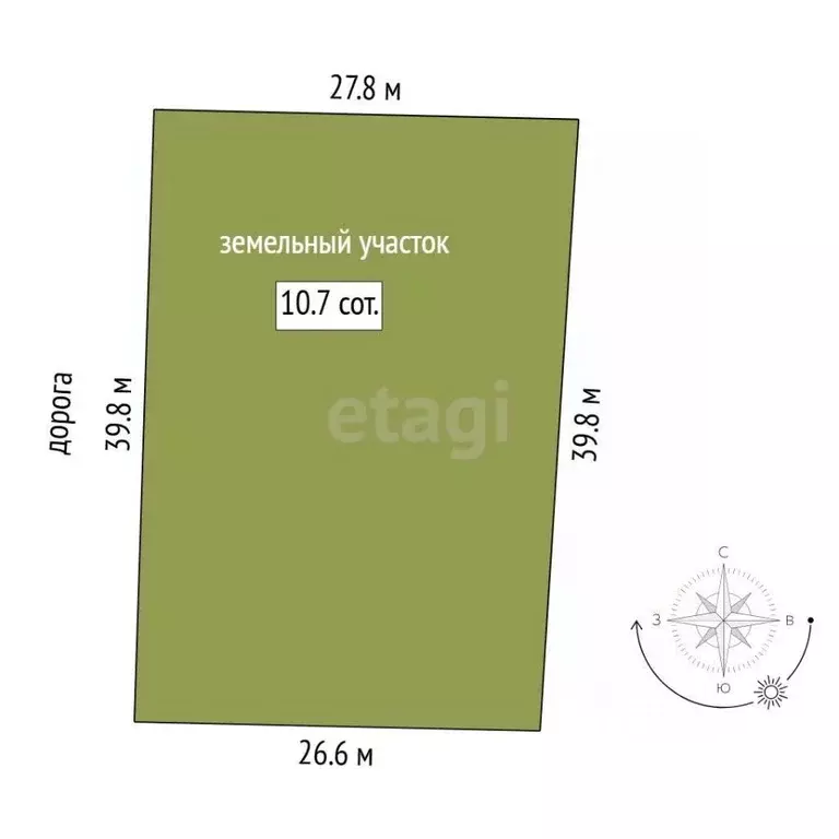 Участок в Тюменская область, Нижнетавдинский муниципальный округ, ... - Фото 1