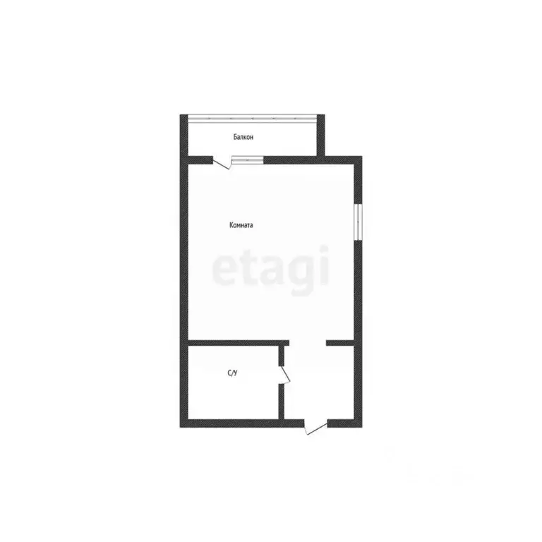 Студия Приморский край, Владивосток ул. Полковника Фесюна, 14 (23.9 м) - Фото 0