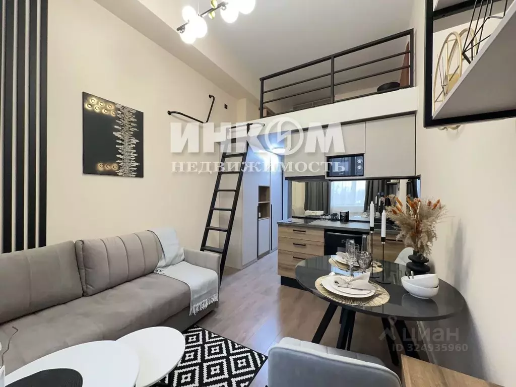 Студия Москва Грайвороновская ул., 6С1 (20.9 м) - Фото 1