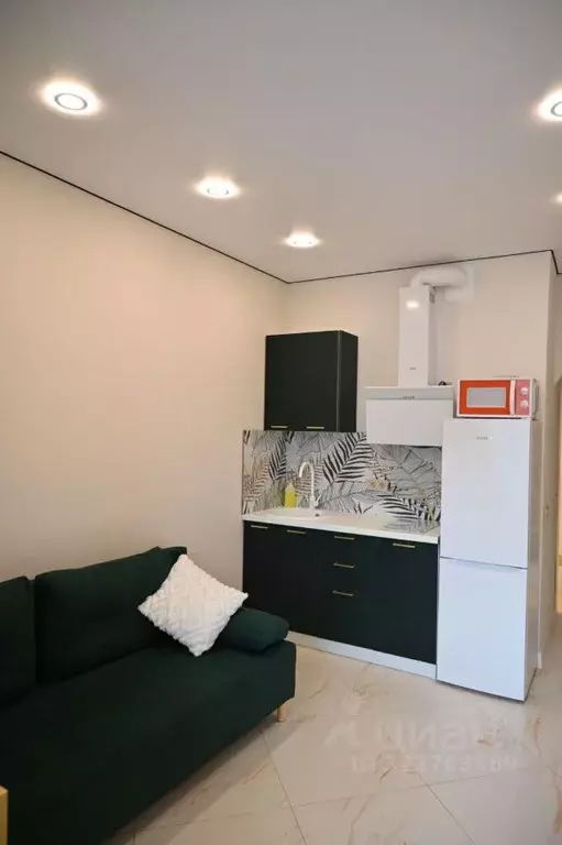 1-к кв. Краснодарский край, Краснодар ул. Адмирала Крузенштерна, 5 ... - Фото 2