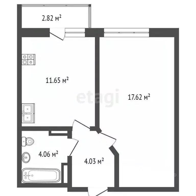 1-к кв. Мордовия, Саранск ул. Тавлинская Набережная, 1 (39.0 м) - Фото 1