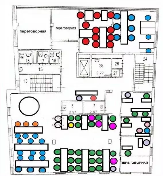 Помещение свободного назначения в Москва Барыковский пер., 2 (487 м) - Фото 2