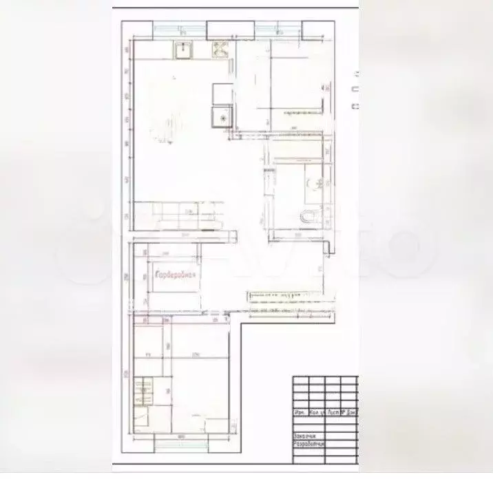 3-к. квартира, 61 м, 1/3 эт. - Фото 0