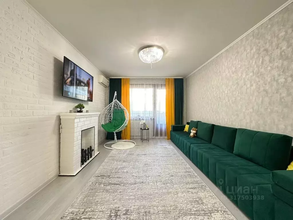 4-к кв. Оренбургская область, Оренбург Брестская ул., 9 (82.1 м) - Фото 1