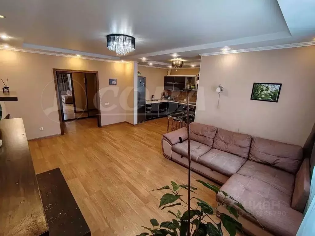 2-к кв. Тюменская область, Тюмень ул. Пермякова, 63 (67.1 м) - Фото 2