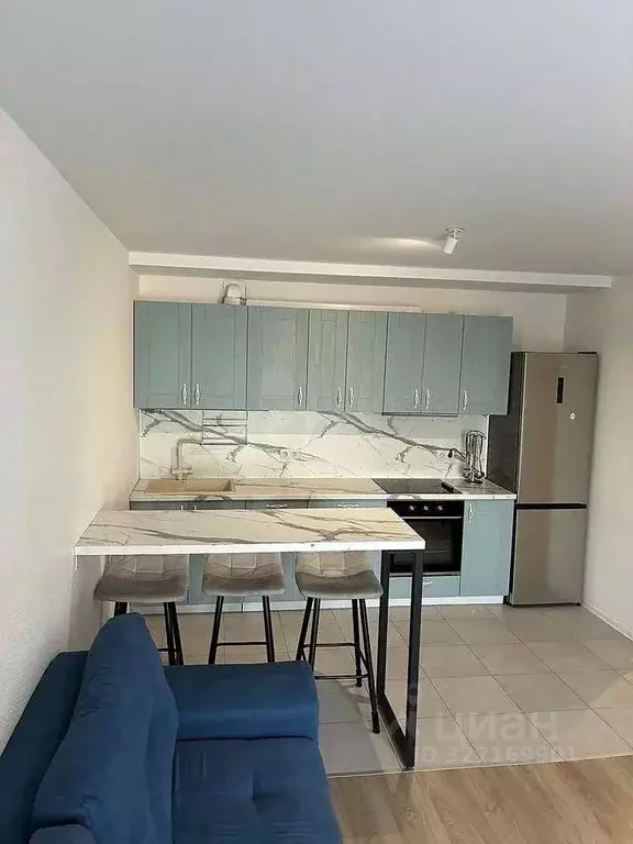 3-к кв. Москва № 100 кв-л, 1к1 (55.0 м) - Фото 1