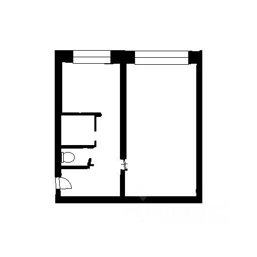 1-к кв. Санкт-Петербург ул. Тамбасова, 38/235 (31.0 м) - Фото 2