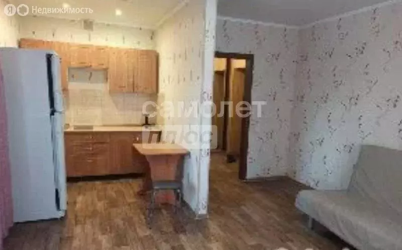 Квартира-студия: Новосибирск, улица Дениса Давыдова, 1 (32 м) - Фото 1