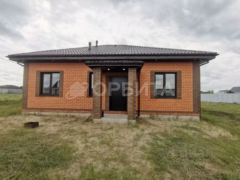 Дом в Тюменская область, Тюменский район, с. Борки пер. Светлый (75 м) - Фото 0