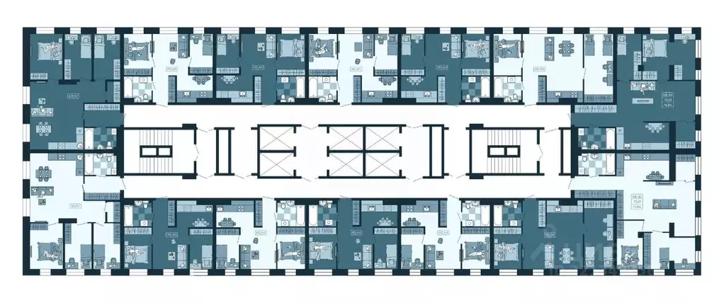 2-к кв. Приморский край, Владивосток ул. Борисенко (40.64 м) - Фото 2