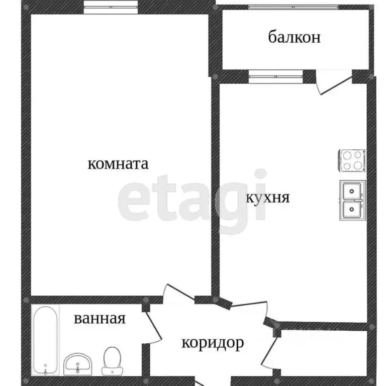 1-к кв. Свердловская область, Нижний Тагил Черноисточинское ш., 16 ... - Фото 1